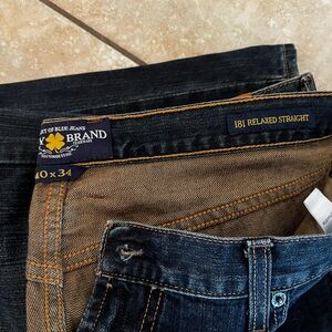 Lucky Brand Mens 181 Original Straight Jeans